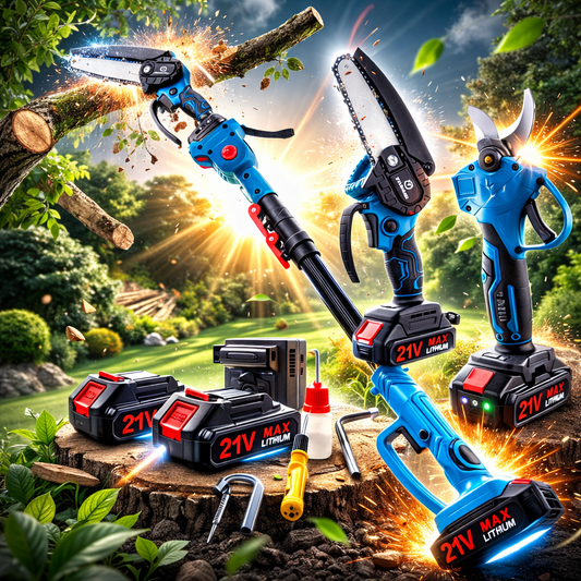 Aku set Testera i Makaze dve baterije + Teleskop