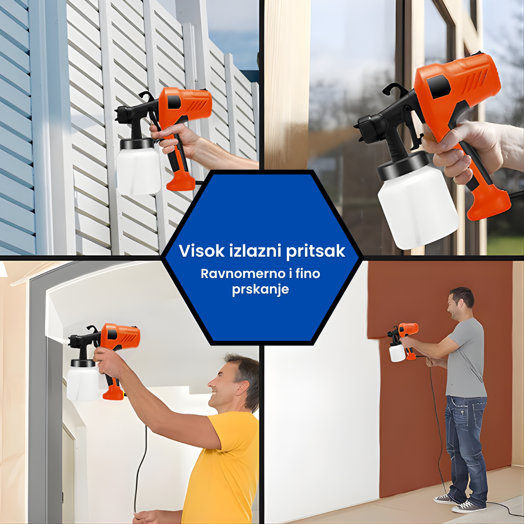 Pištolj za farbanje i krečenje - Turbo Paint