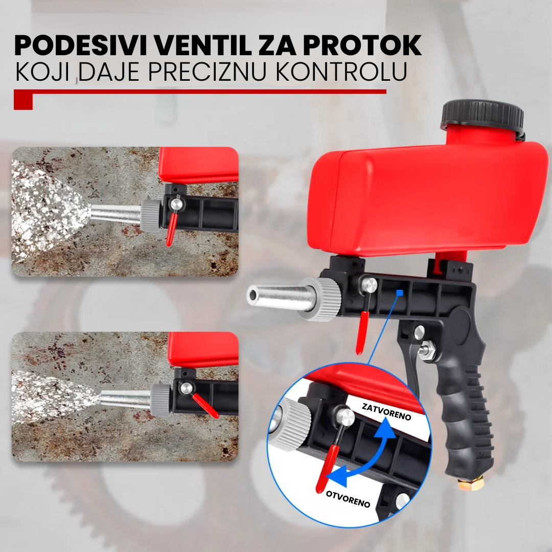 Višenamenski pištolj za peskarenje